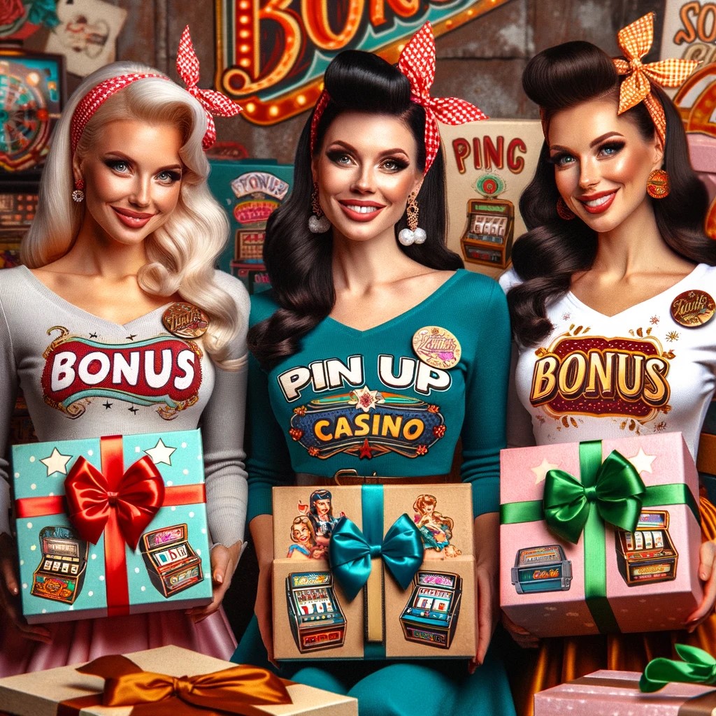 Бонусы казино Pin Up.